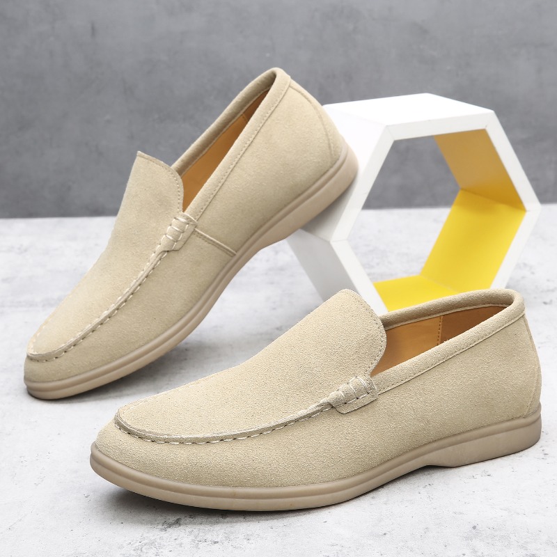 Men Shoes Essentials - Sepatu Loafer Pria Santai Bahan Suede