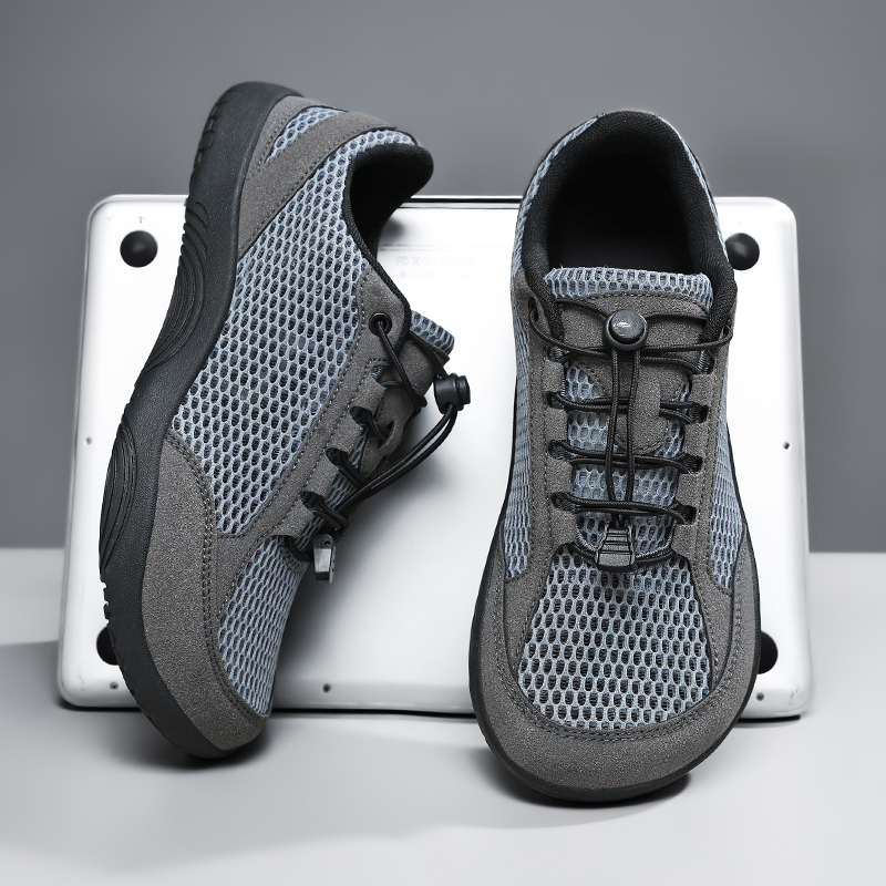 Minimalist Barefoot Shoe - Sepatu Kasual Pria Ujung Lebar Musim
