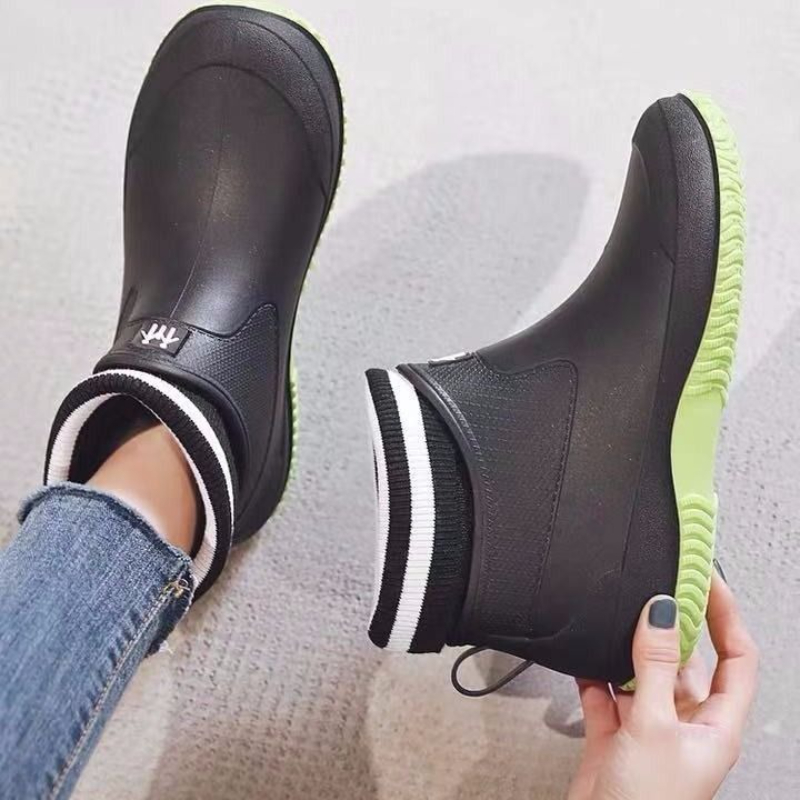 Men Shoes Offer - Sepatu Bot Hujan Pria Lembut Anti