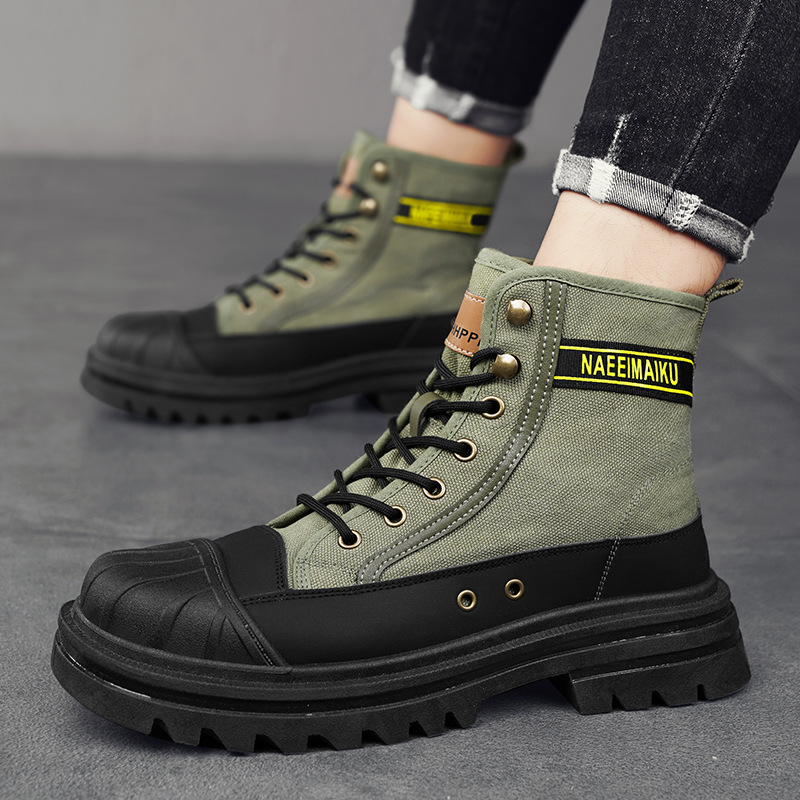 Men'S Shoes Dress Casual - Sepatu Bot Kanvas Pria Sepatu Kasual