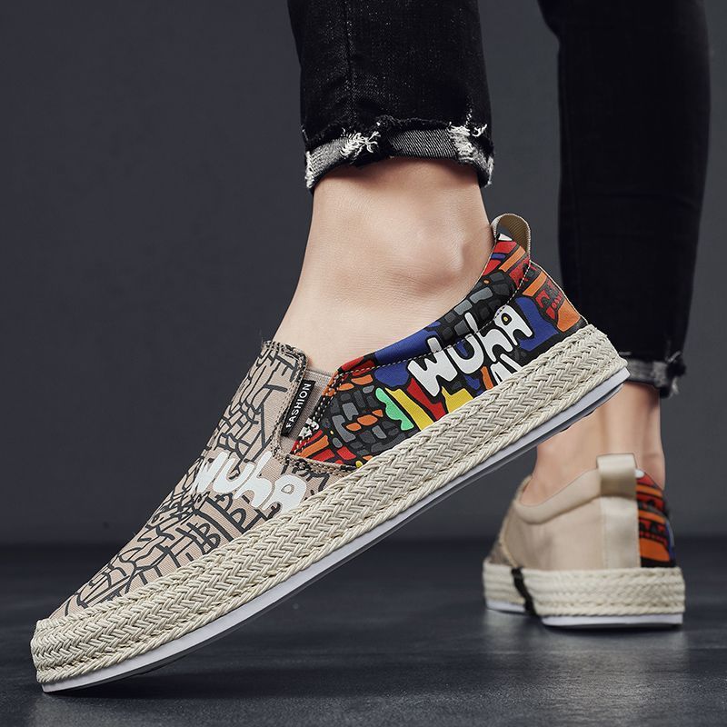 Men Shoes Offer - Sneakers Slip-on sepatu kasual untuk pria