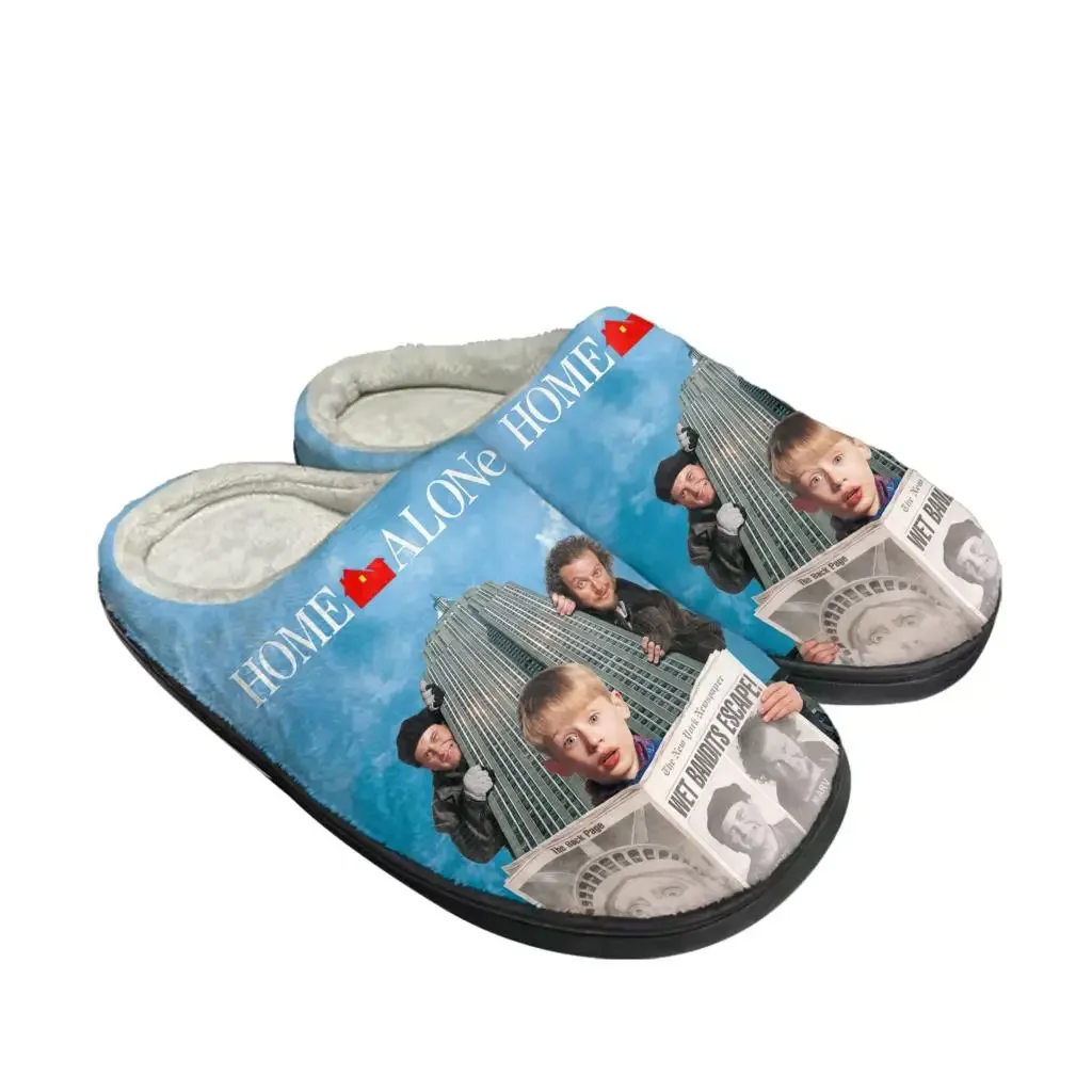 Men Shoes Winter - Sandal Rumah Home Alone Bahan Katun