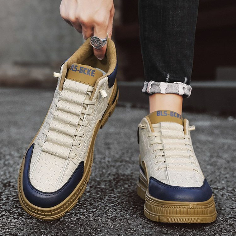 Men Shoes Offer - Sepatu Boots Pria Slip-On Platform Musim