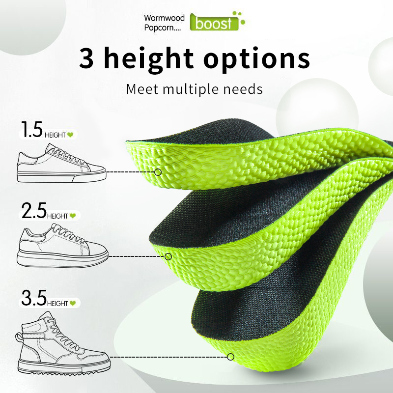 Men'S Shoes With Memory Foam - Sol Penambah Tinggi Busa Memori untuk
