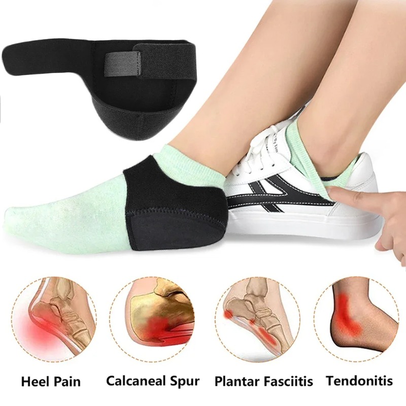 Penyangga Tumit Silikon Gel Be - Men'S Shoes Plantar Fasciitis ulasan dan harga