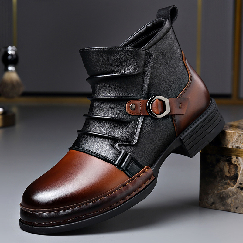 Sepatu Bot Pergelangan Kaki Re - Men Shoes Winter ulasan dan harga