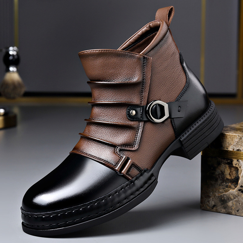 Sepatu Bot Pergelangan Kaki Re - Men Shoes Winter ulasan dan harga