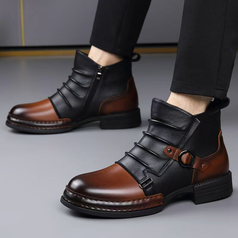 Sepatu Bot Pergelangan Kaki Re - Men Shoes Winter ulasan dan harga