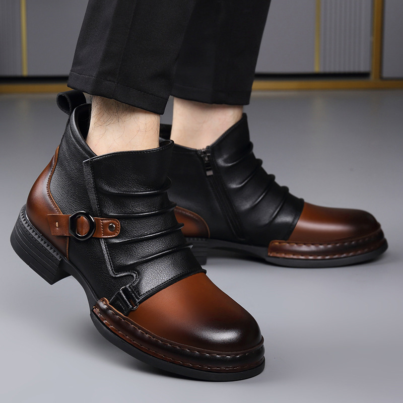 Sepatu Bot Pergelangan Kaki Re - Men Shoes Winter ulasan dan harga