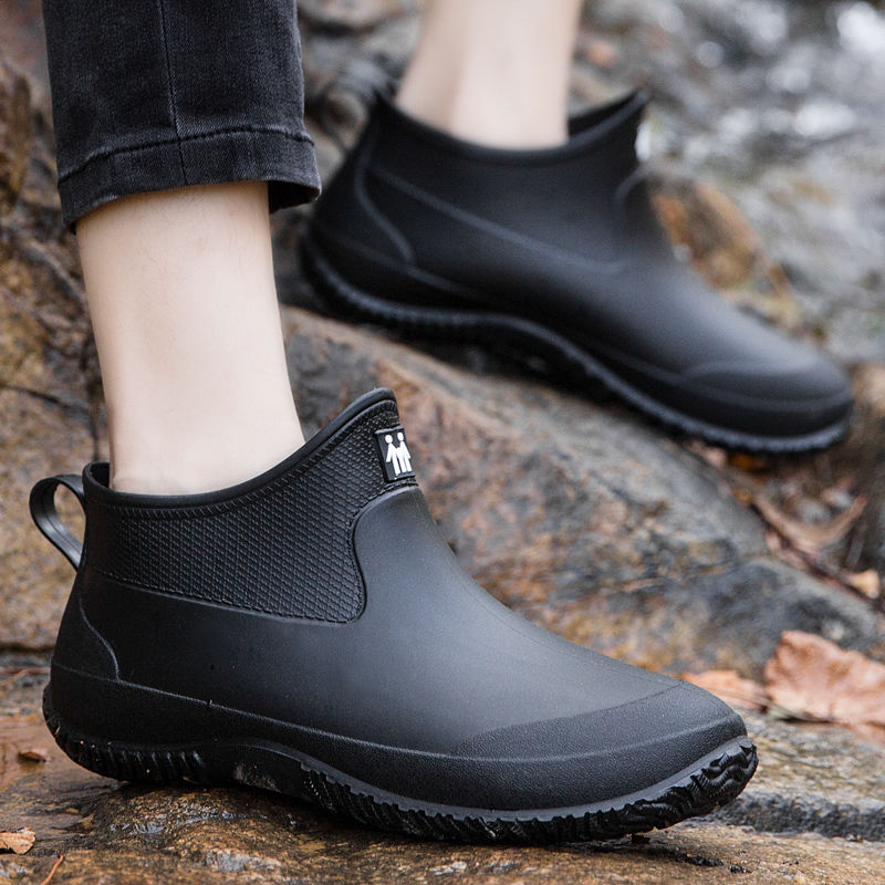 Sepatu Bot Hujan Pria Lembut A - Men Shoes Offer ulasan dan harga