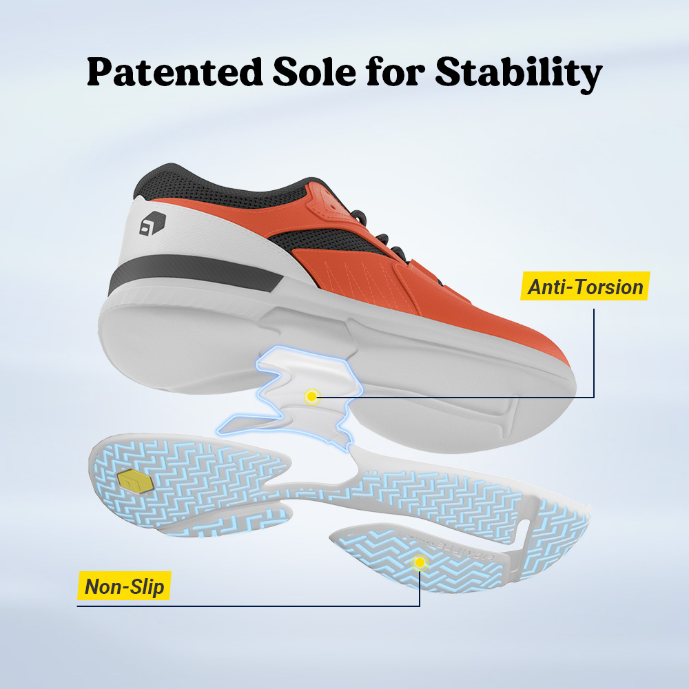 Sepatu Pickleball Pria FitVill - Men'S Shoes Plantar Fasciitis ulasan dan harga