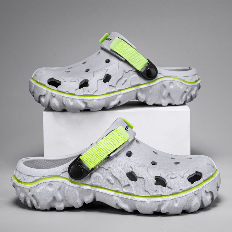 Sandal Pria Musim Panas Clogs  - Men Shoes Size 46 ulasan dan harga