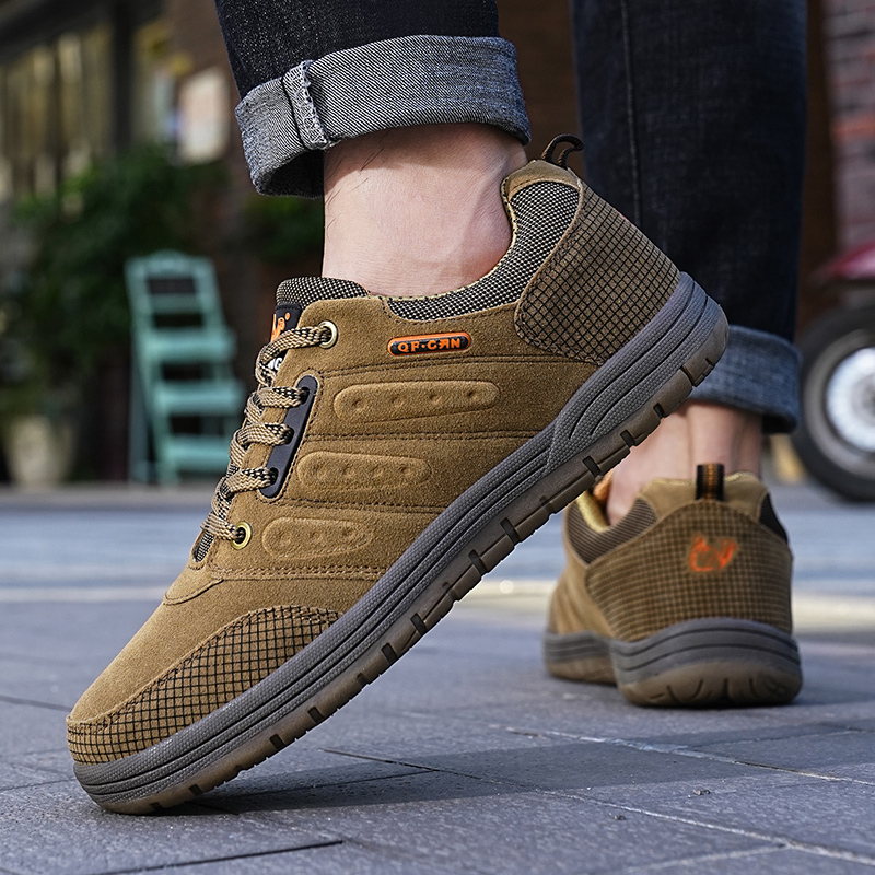 Sepatu Jeans Pria Sepatu Flat  - Men'S Shoes With Jeans ulasan dan harga