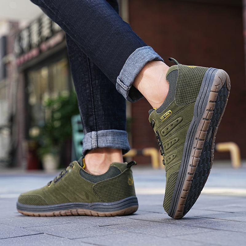 Sepatu Jeans Pria Sepatu Flat  - Men'S Shoes With Jeans ulasan dan harga