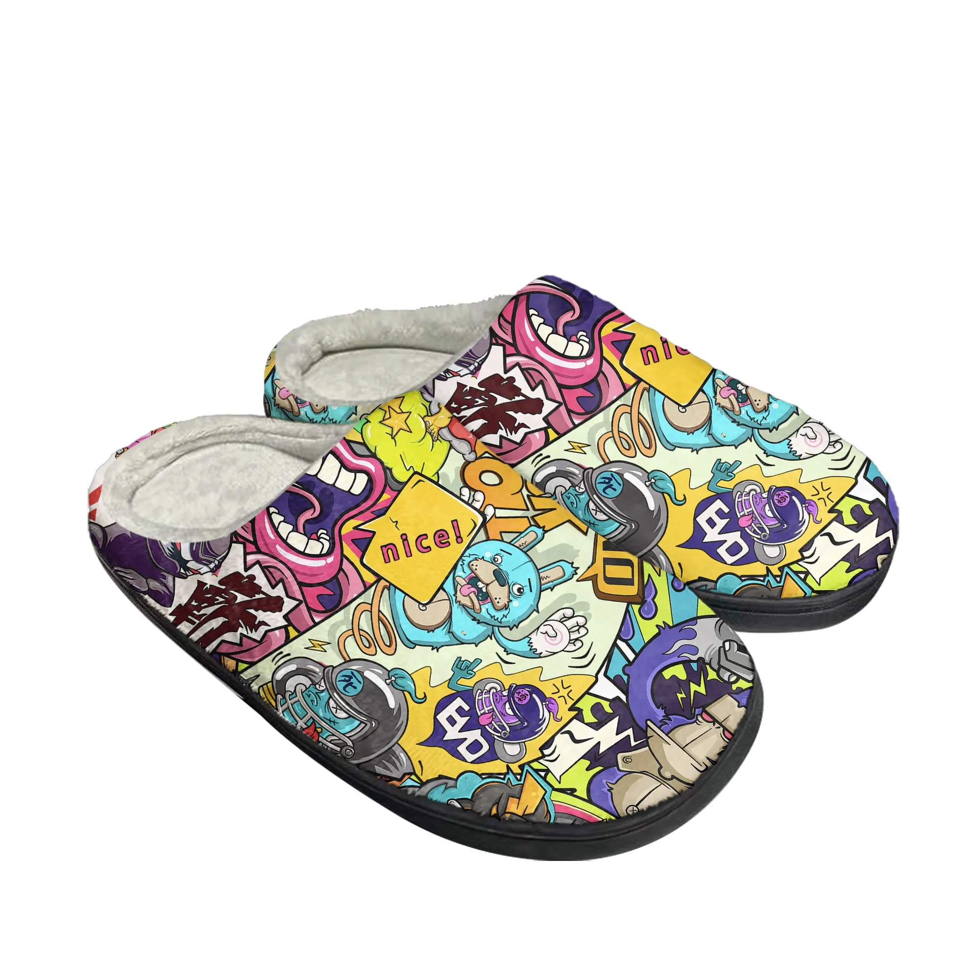Sandal Katun Rumah Grafiti Sen - Men Shoes Winter ulasan dan harga