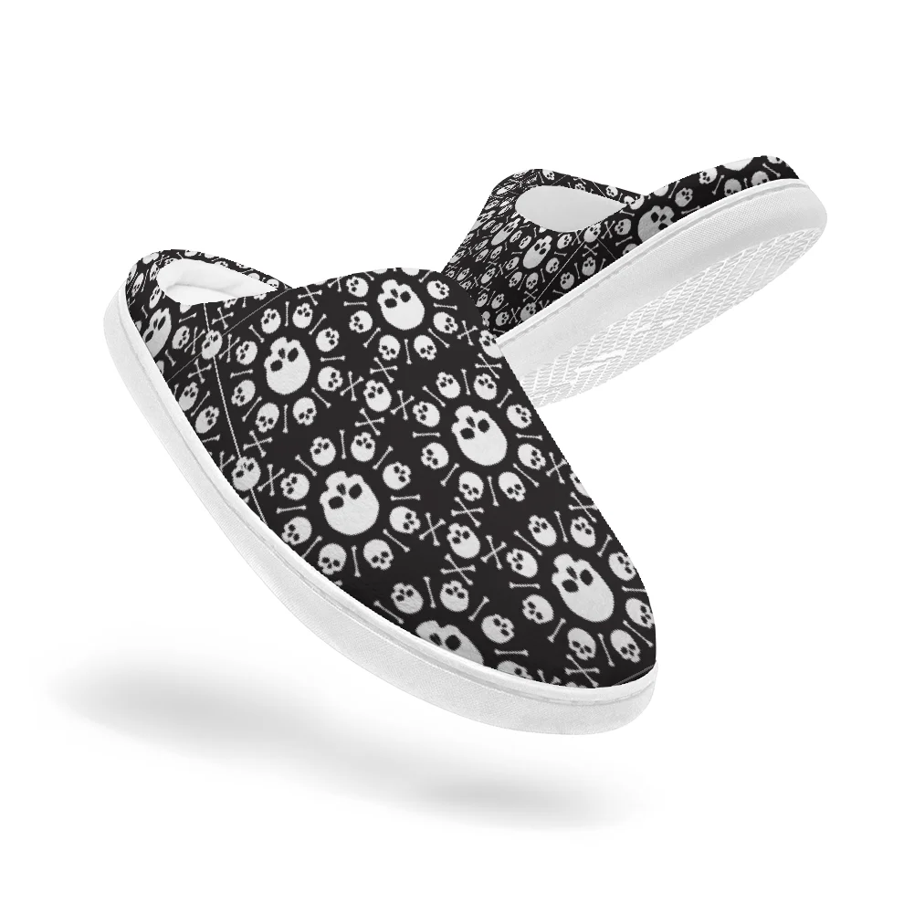 Sandal katun bermotif tengkora - Men Shoes Winter ulasan dan harga