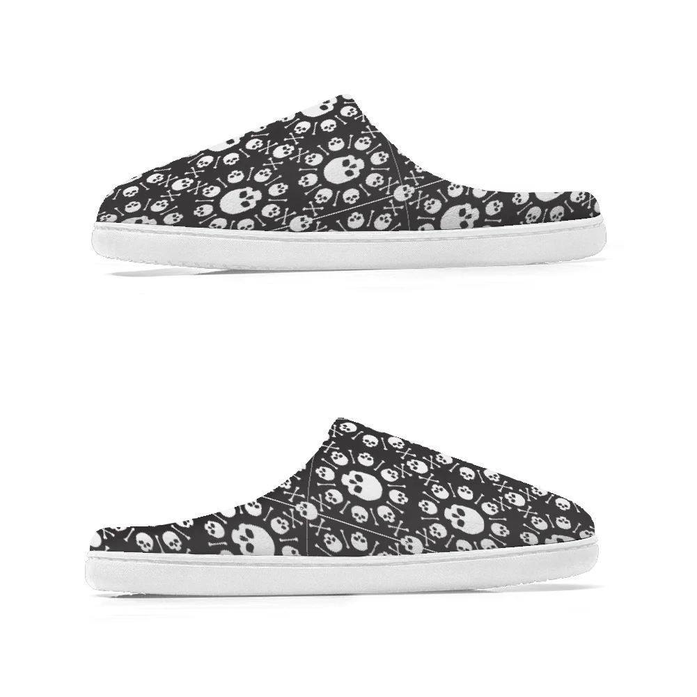Sandal katun bermotif tengkora - Men Shoes Winter ulasan dan harga