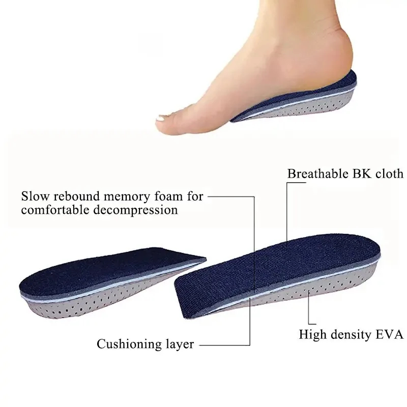Sol Dalam Sepatu Penambah Ting - Men'S Shoes With Memory Foam ulasan dan harga