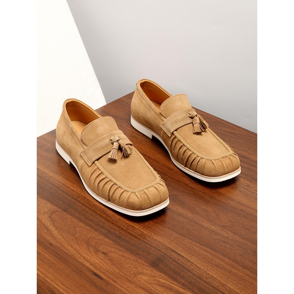Sepatu Loafer Kulit Asli Berum - Men'S Shoes Drivers ulasan dan harga
